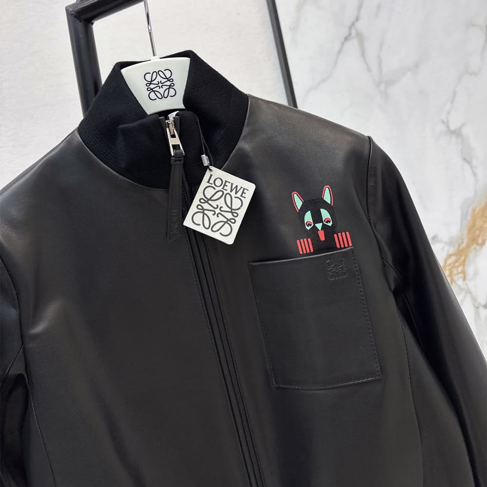 L0ew* WOMEN Genuine Leather COAT(size:S|M|L)