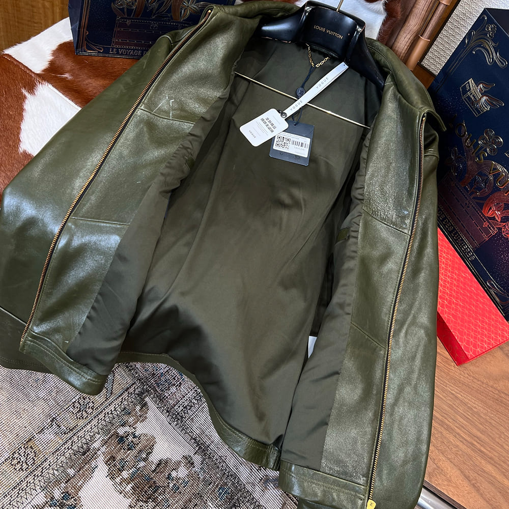 LV UNISEX Genuine Leather COAT(size:46|48|50|52|54)