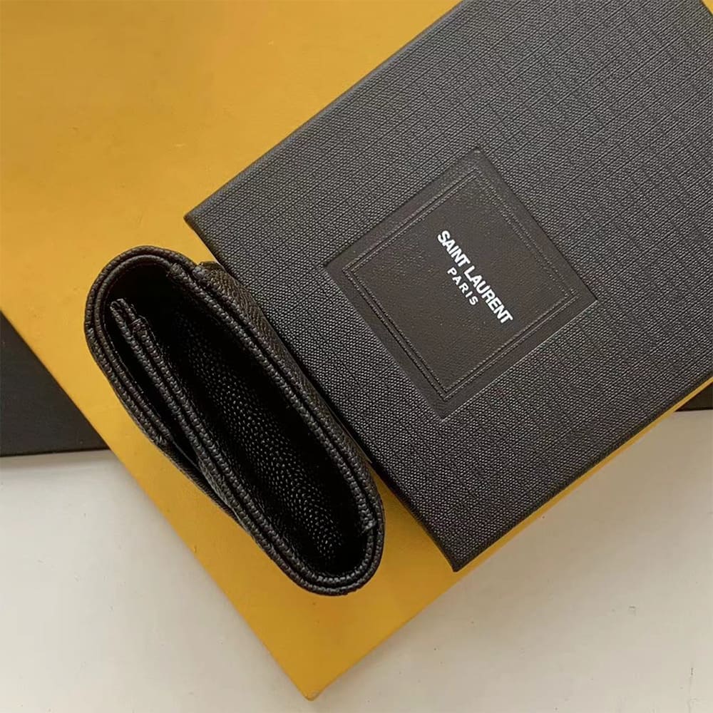 CASSANDRE MATELASS?? SMALL ENVELOPE WALLET IN GRAIN DE POUDRE LEATHER(HIGH-END GRADE)