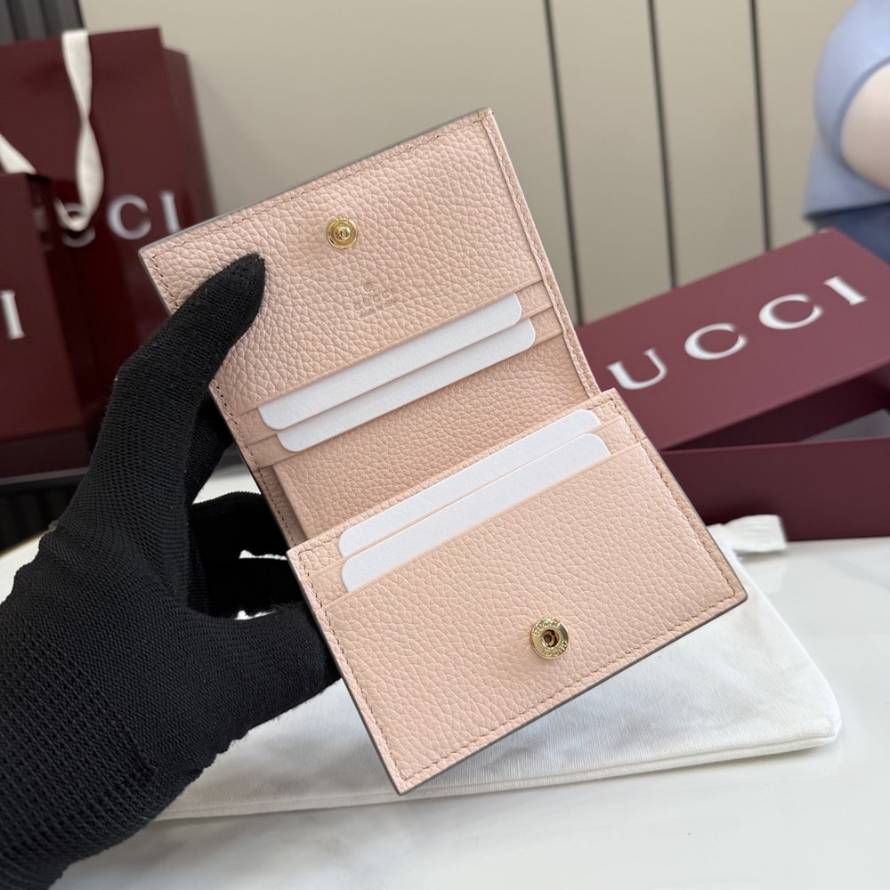 Gvc*1 Bi-color GG Marmont small wallet(HIGH-END GRADE)