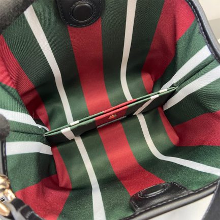 GG Emblem mini bucket bag
