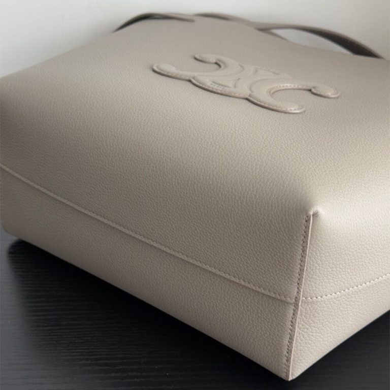 Ce1i*e SMALL CABAS ANAÏS CUIR TRIOMPHE in Grained calfskin