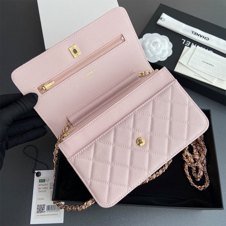 Ch**el Classic Wallet On Chain(high-end grade)